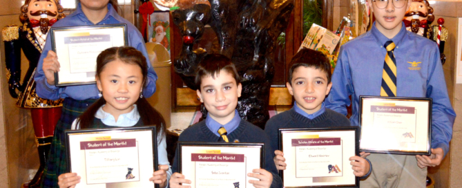 Congratulations to Adelphi Academy of Brooklyn’s November Students of the Month!