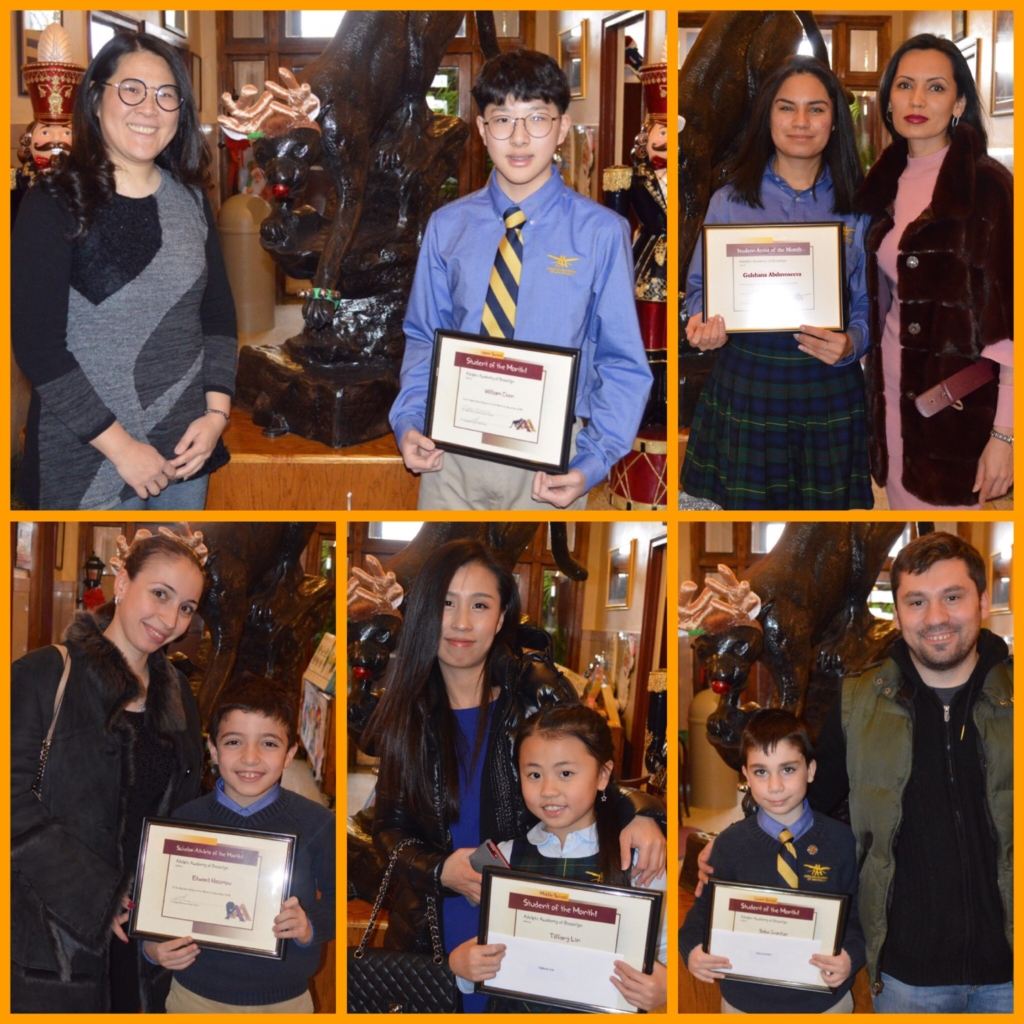 November’s Students of the Month were joined by their families for a very special assembly in their honor.