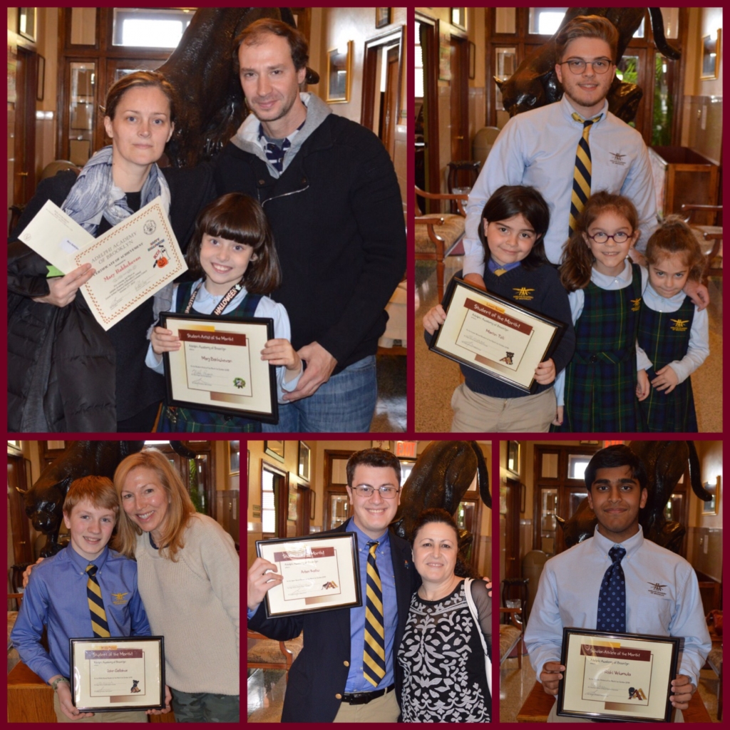 October’s Students of the Month were joined by their families for a very special assembly in their honor.
