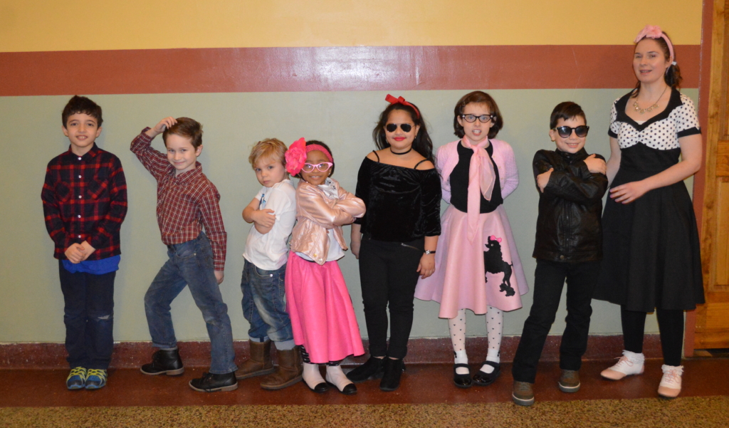 Lower School students and faculty members got in on the fun!