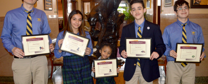 Congratulations to Adelphi Academy of Brooklyn's February Students of the Month!