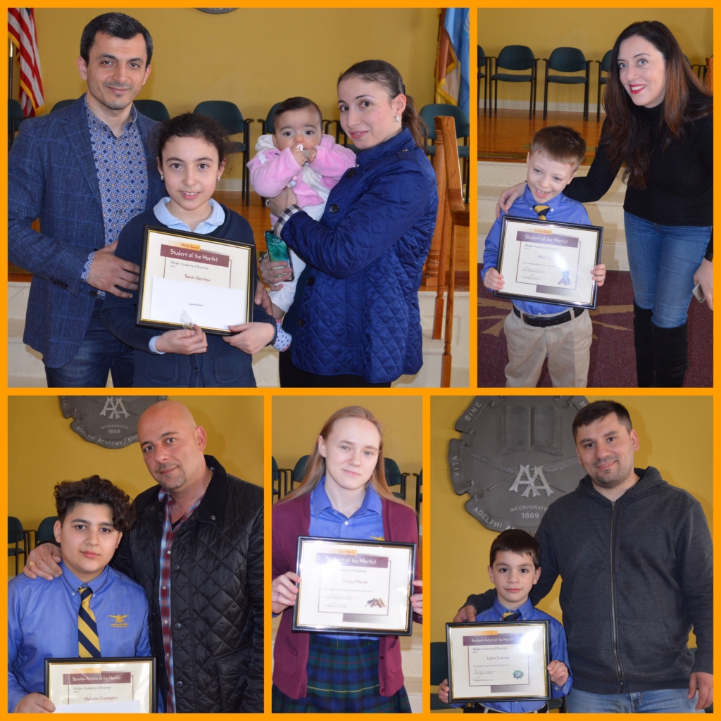 March’s Students of the Month were joined by their families for a very special assembly in their honor.