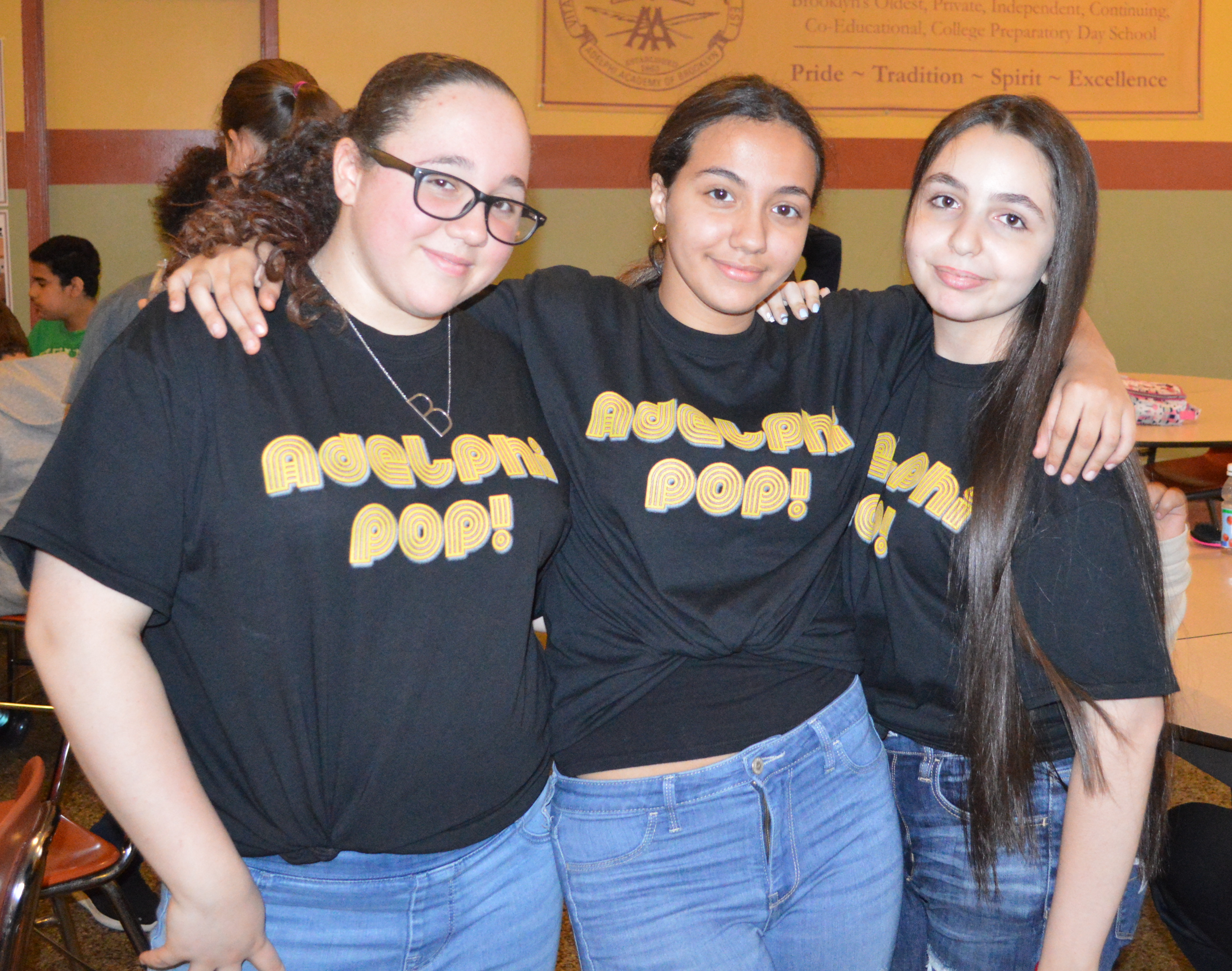 The official "Adelphi Pop!" T-shirt were a big hit on Pop Day!