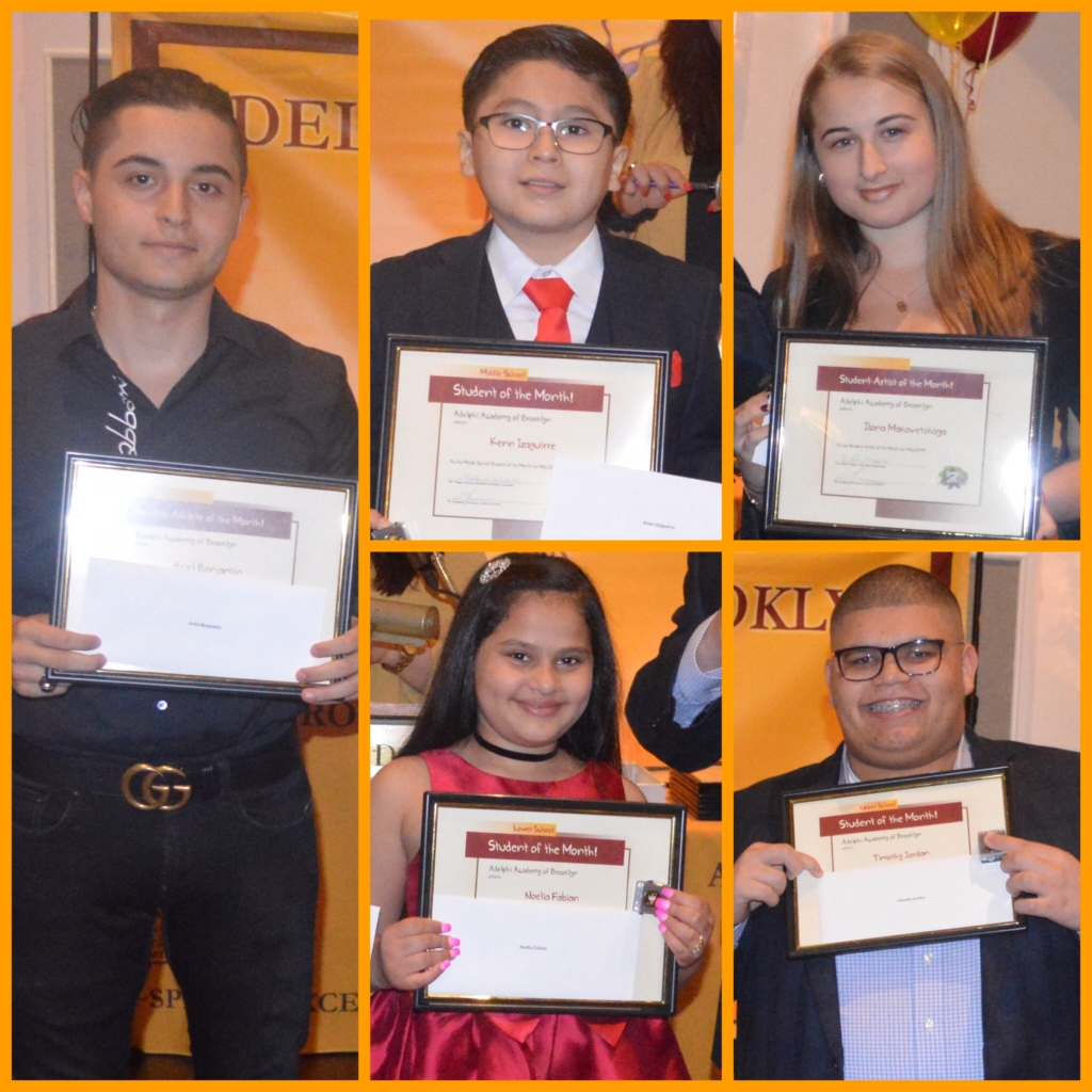 May’s Students of the Month were honored at the Annual Student Awards Gala.