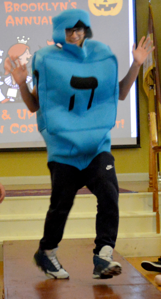 Upper Schooler Joseph was awarded third place for his costume!