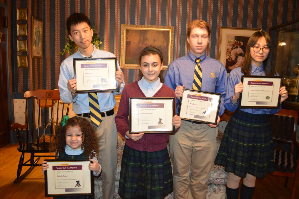 December 2019 Students of the Month were recognized at a special assembly held in their honor.