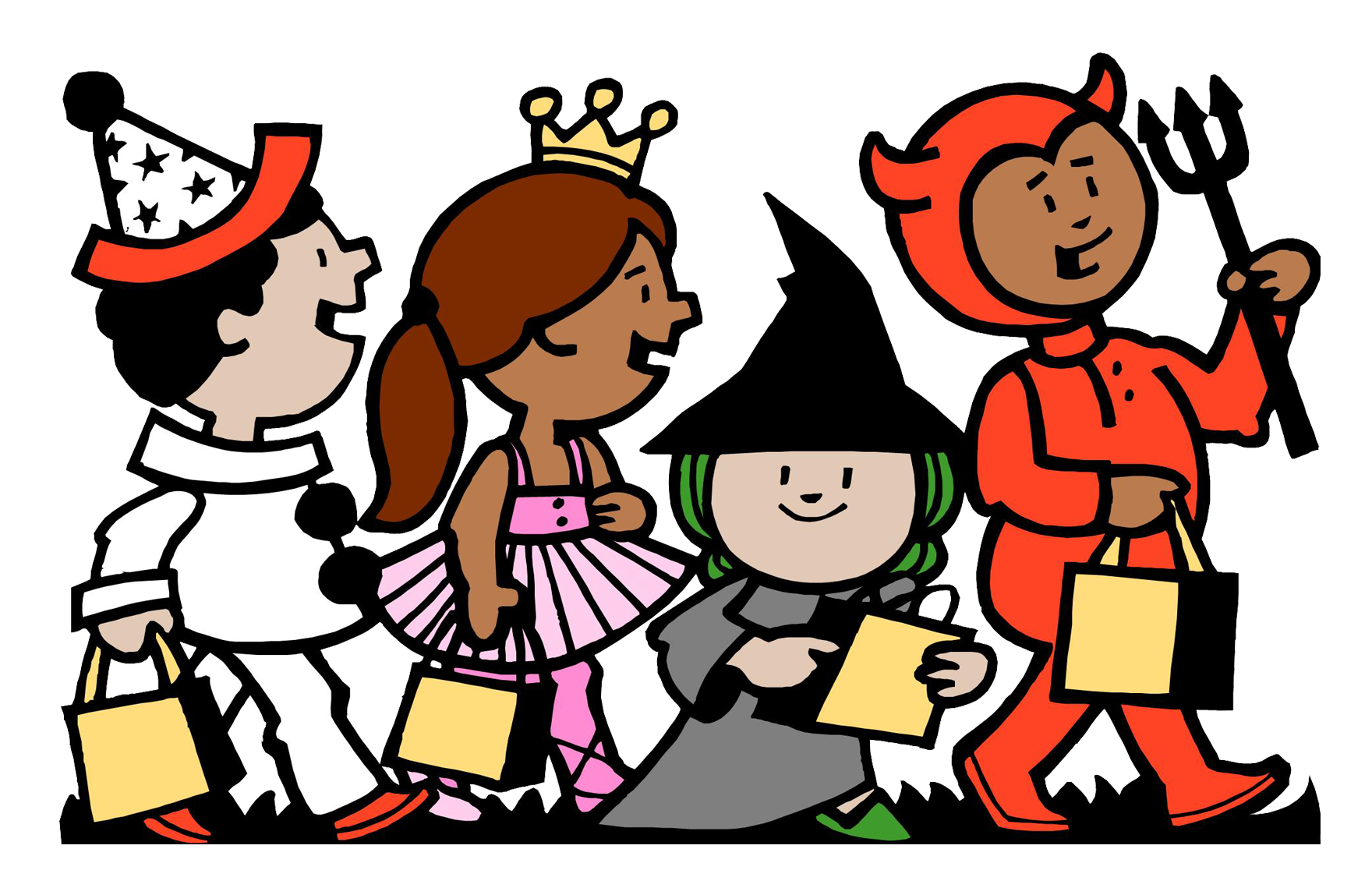 Halloween Costume Contest Clipart